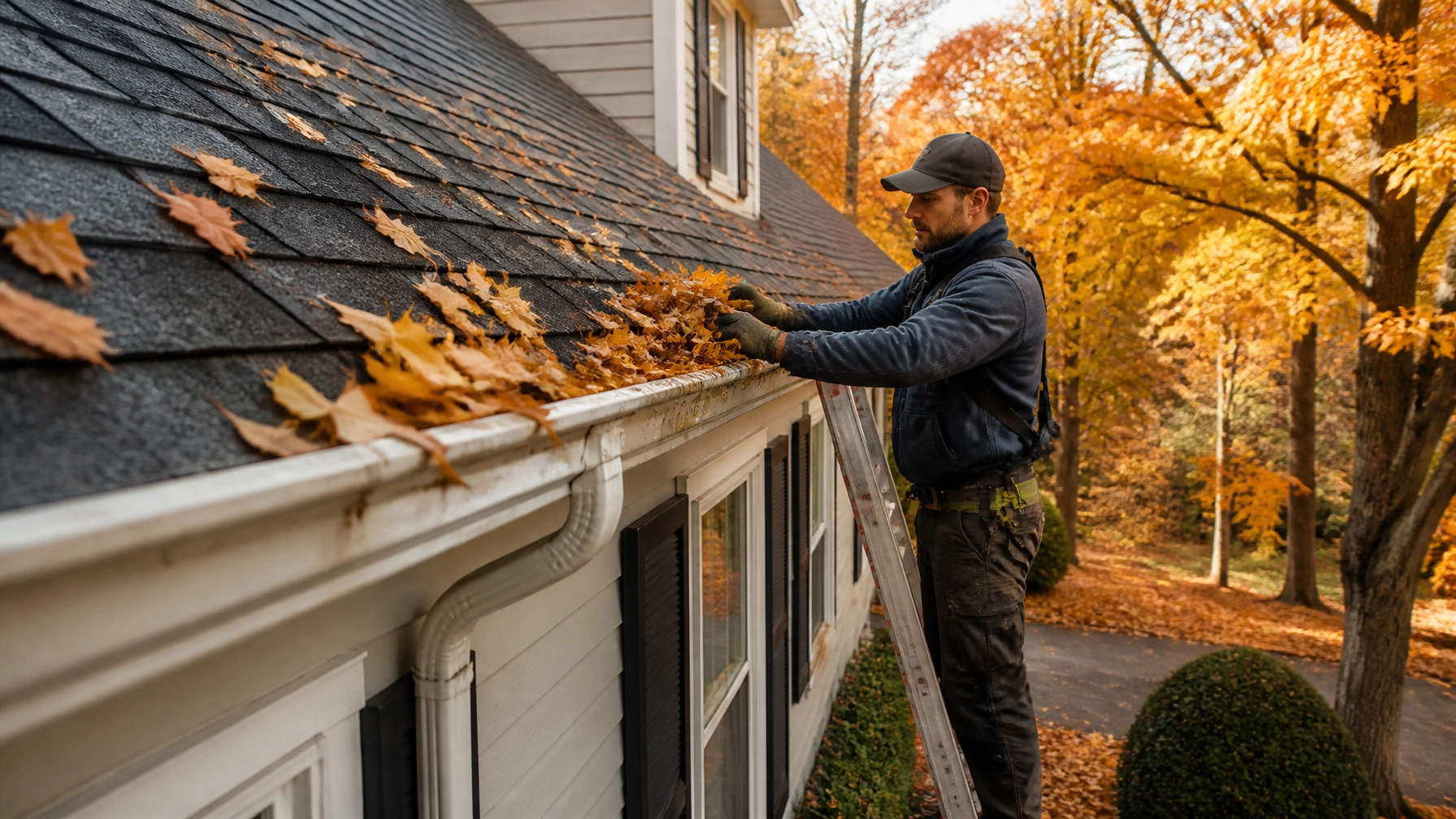 The Hidden Problems With Gutter Guards: What They Don't Tell You in the Ads — Seasonal Maintenance photography for Massachusetts and Rhode Island properties